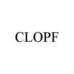 CLOPF trademark
