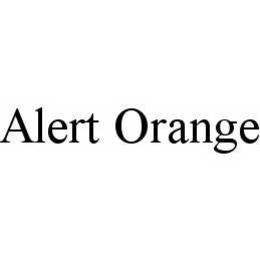 ALERT ORANGE trademark