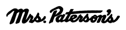 MRS. PATERSON'S trademark