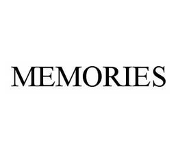 MEMORIES trademark