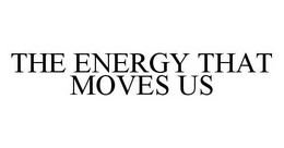 THE ENERGY THAT MOVES US trademark