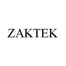 ZAKTEK trademark