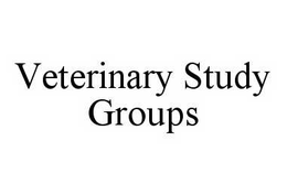 VETERINARY STUDY GROUPS trademark