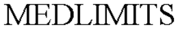 MEDLIMITS trademark