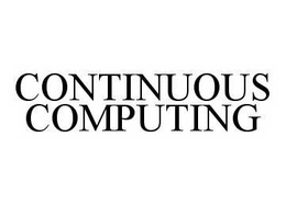 CONTINUOUS COMPUTING trademark