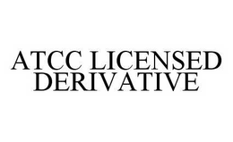 ATCC LICENSED DERIVATIVE trademark