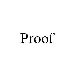 PROOF trademark