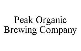 PEAK ORGANIC BREWING COMPANY trademark