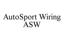 AUTOSPORT WIRING ASW trademark