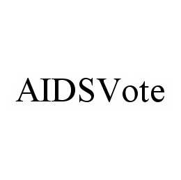 AIDSVOTE trademark