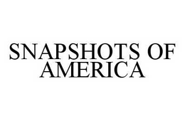 SNAPSHOTS OF AMERICA trademark