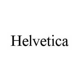 HELVETICA trademark