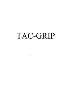 TAC-GRIP trademark
