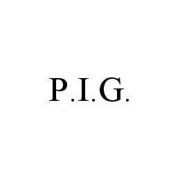 P.I.G. trademark