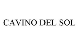 CAVINO DEL SOL trademark