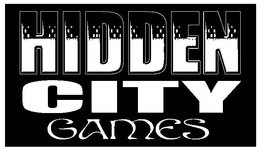 HIDDEN CITY GAMES trademark