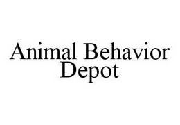 ANIMAL BEHAVIOR DEPOT trademark