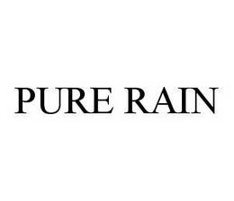 PURE RAIN trademark