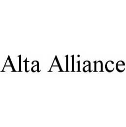 ALTA ALLIANCE trademark