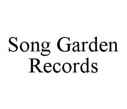 SONG GARDEN RECORDS trademark
