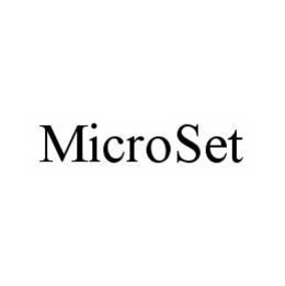 MICROSET trademark
