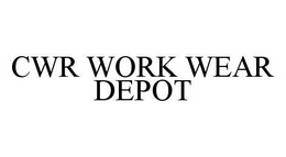 CWR WORK WEAR DEPOT trademark
