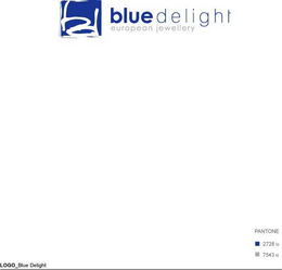 BD BLUE DELIGHT EUROPEAN JEWELLERY trademark