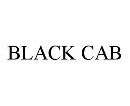 BLACK CAB trademark