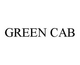 GREEN CAB trademark