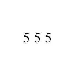 555 trademark
