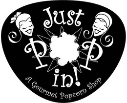 JUST POP IN! A GOURMET POPCORN SHOP trademark