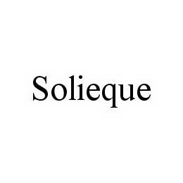 SOLIEQUE trademark
