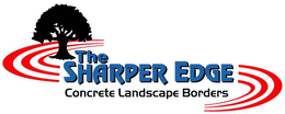 THE SHARPER EDGE CONCRETE LANDSCAPE BORDERS trademark