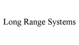 LONG RANGE SYSTEMS trademark