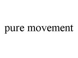 PURE MOVEMENT trademark