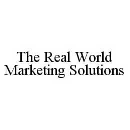 THE REAL WORLD MARKETING SOLUTIONS trademark