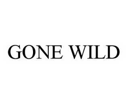 GONE WILD trademark