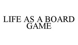 LIFE AS A BOARD GAME trademark