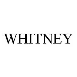 WHITNEY trademark