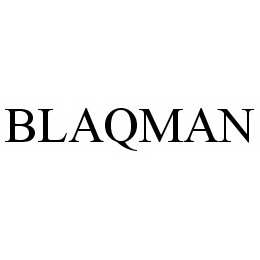 BLAQMAN trademark