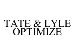 TATE & LYLE OPTIMIZE trademark