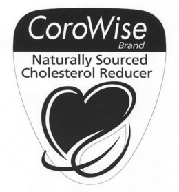 COROWISE BRAND NATURALLY SOURCED CHOLESTEROL REDUCER trademark
