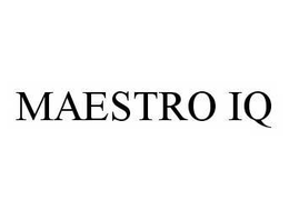 MAESTRO IQ trademark