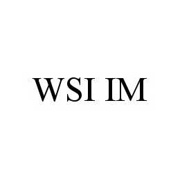 WSI IM trademark