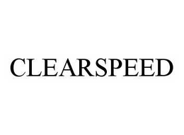 CLEARSPEED trademark