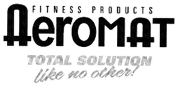 FITNESS PRODUCTS AEROMAT TOTAL SOLUTIONLIKE NO OTHER! trademark