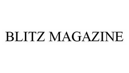 BLITZ MAGAZINE trademark