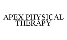 APEX PHYSICAL THERAPY trademark