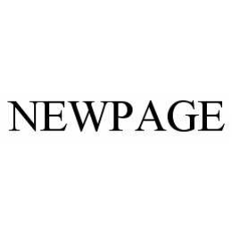 NEWPAGE trademark