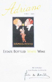 ADRIANO SINCE 1880 RAMOS-PINTO ESTATE BOTTLED WHITE WINE WINEMAKER JOAO NICOLAU DE ALMEIDA trademark
